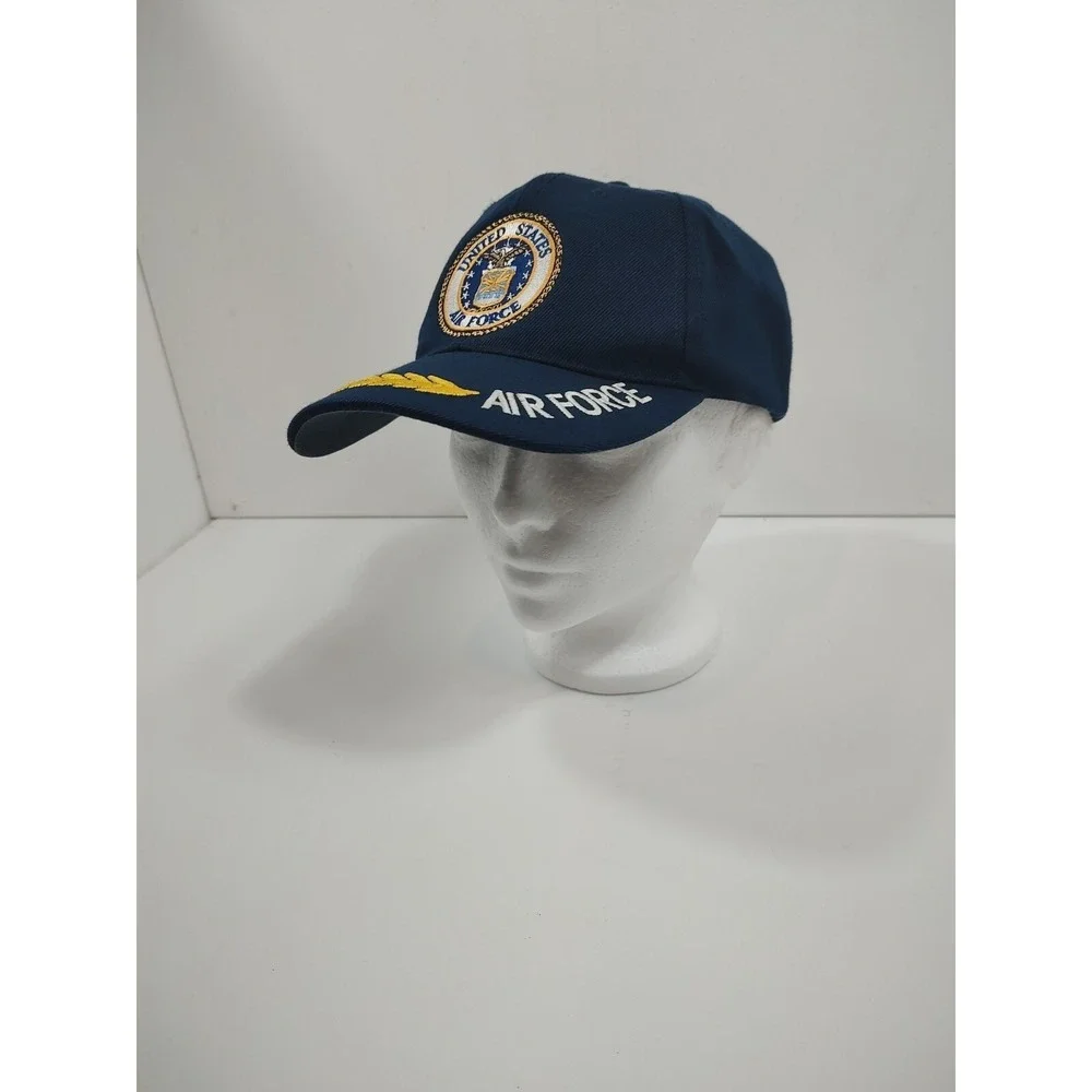 United States Air Force Black Baseball Cap‎ USA Hat